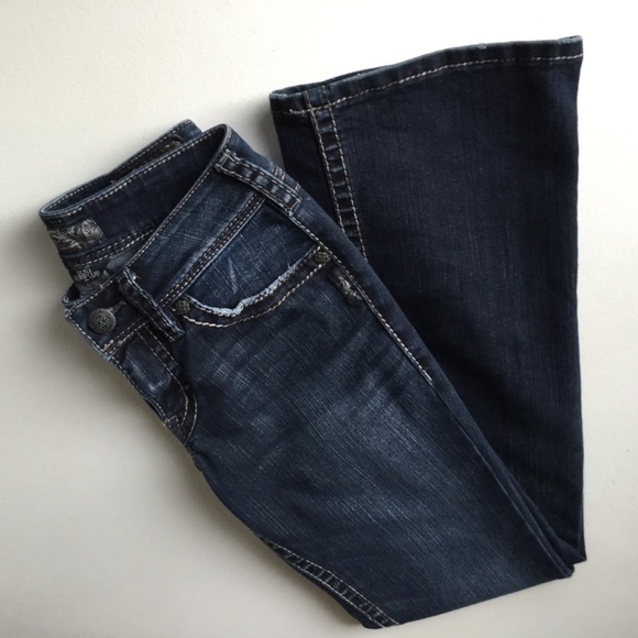 Silver Suki Surplus Bootcut Jeans 26 X 32 - Picture 4 of 8